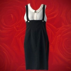 Retro High-Waisted Bodycon Jumper - Fits 2X